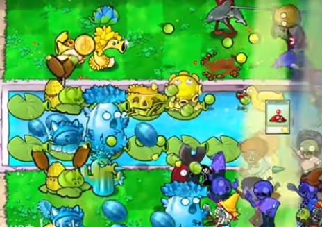 《植物大战僵尸杂交版》迷你游戏种子雨通关攻略(图4)