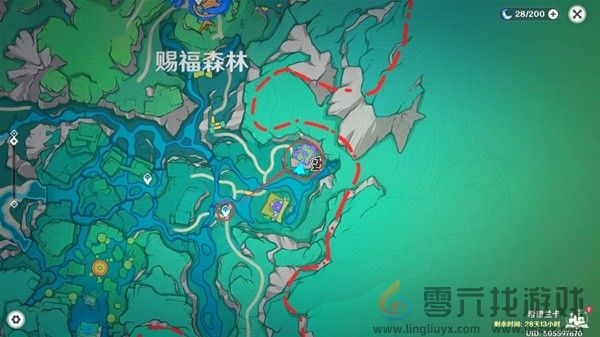 原神赐福森林欢声飞羽全位置攻略(图5)