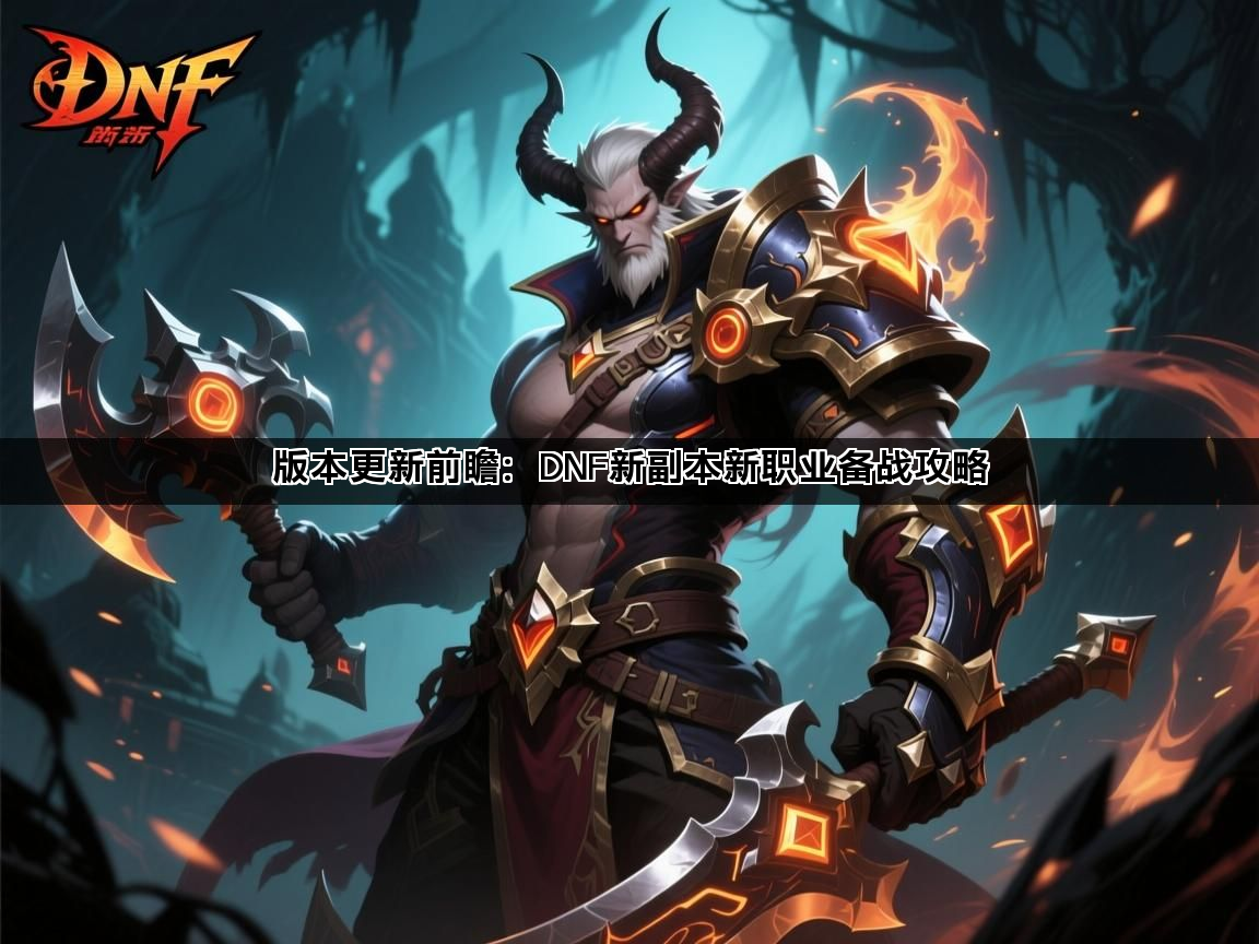 版本更新前瞻：DNF新副本新职业备战攻略