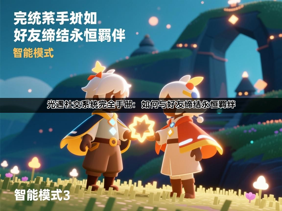 光遇社交系统完全手册：如何与好友缔结永恒羁绊