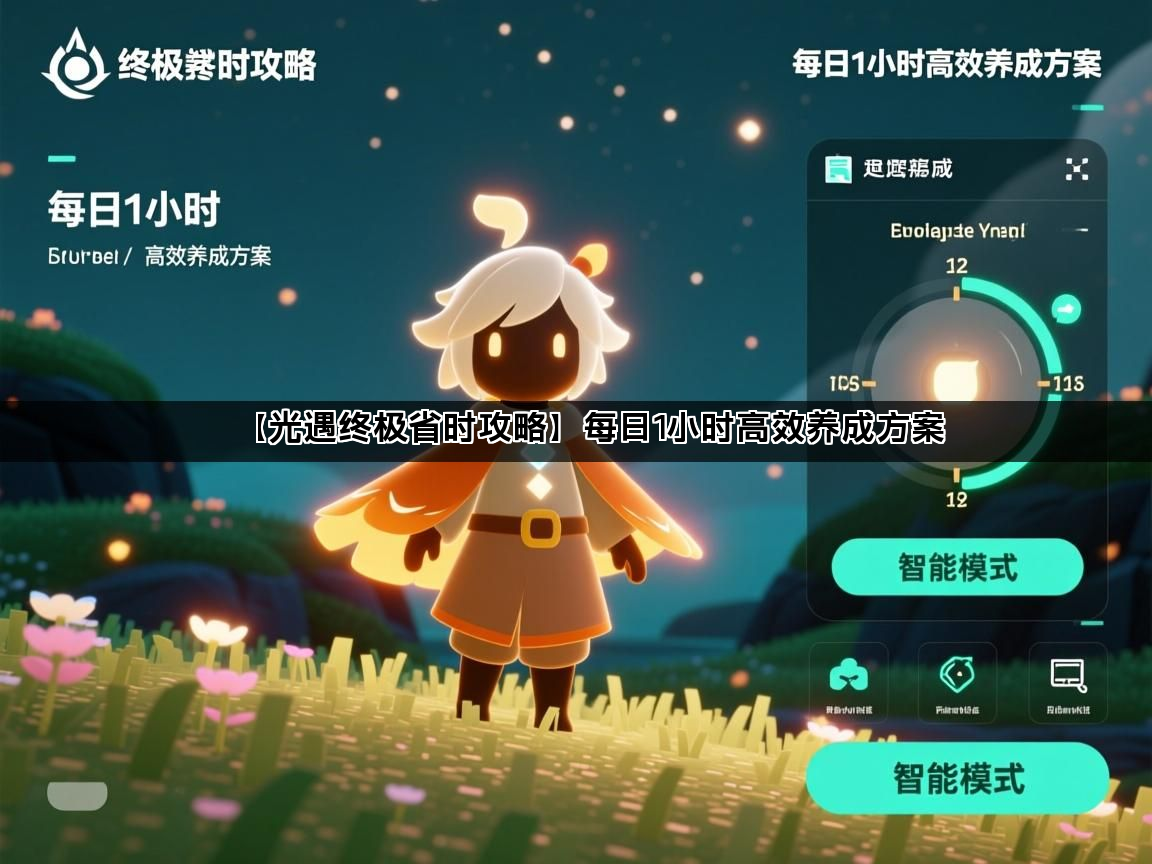 【光遇终极省时攻略】每日1小时高效养成方案
