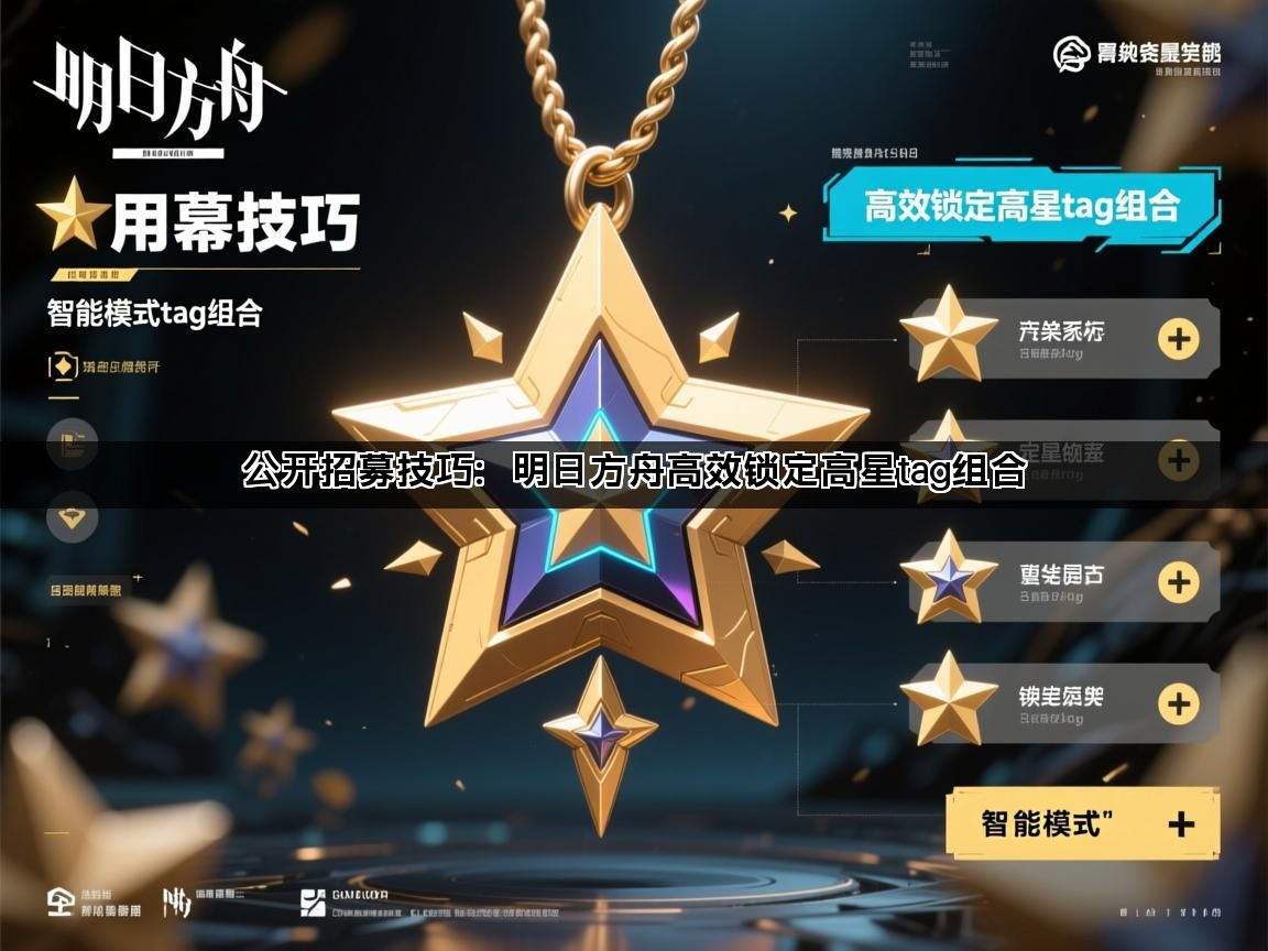 公开招募技巧：明日方舟高效锁定高星tag组合