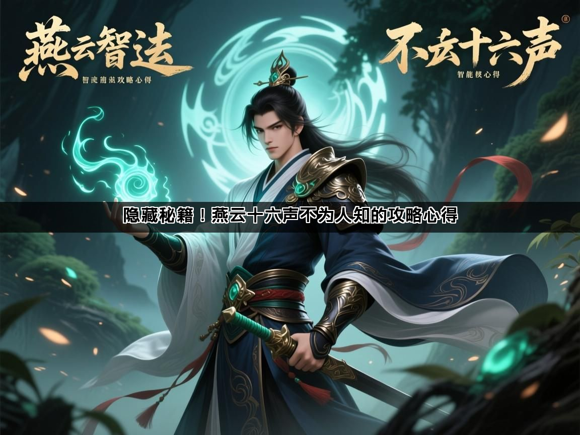 隐藏秘籍！燕云十六声不为人知的攻略心得