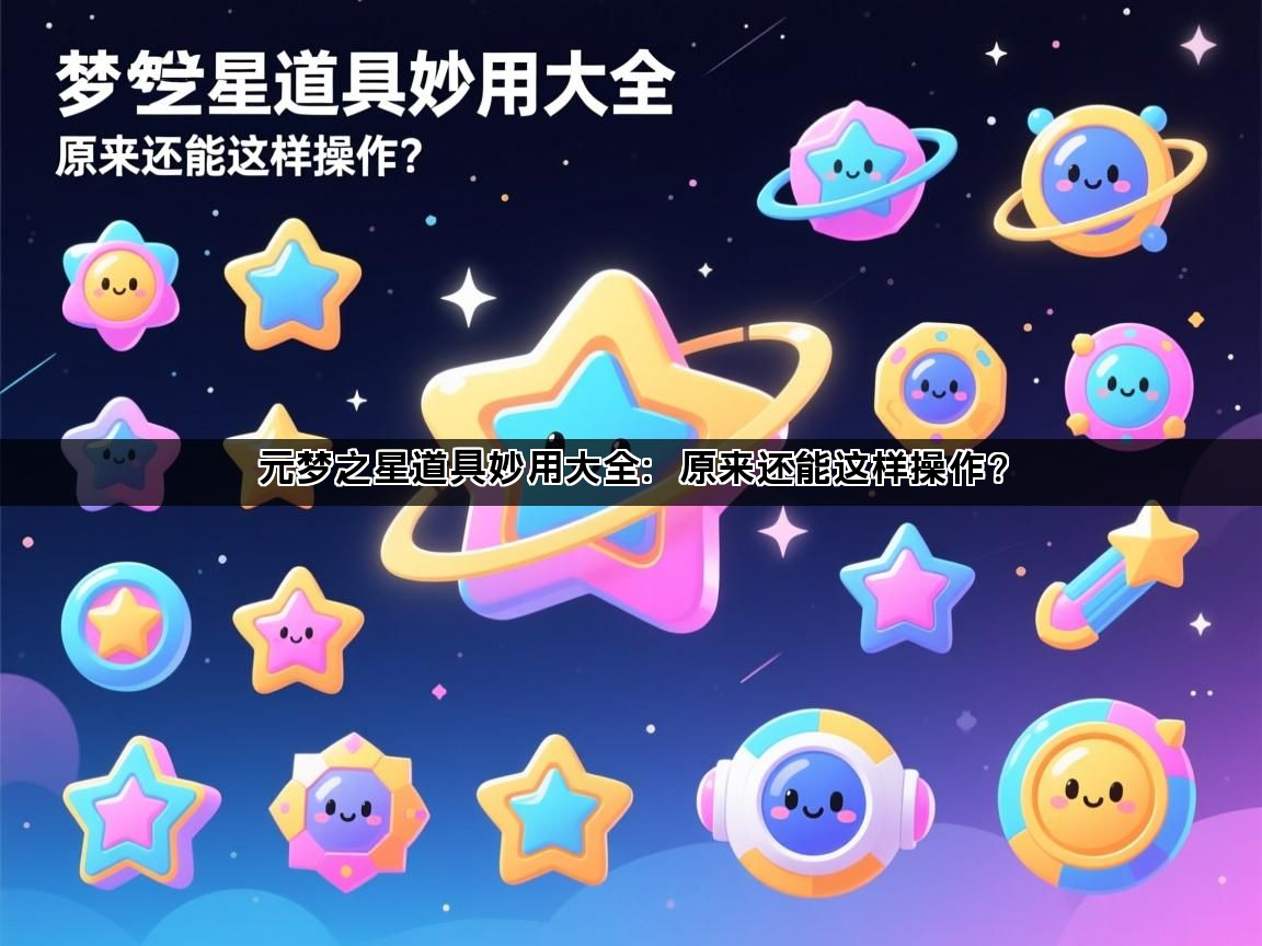元梦之星道具妙用大全：原来还能这样操作？