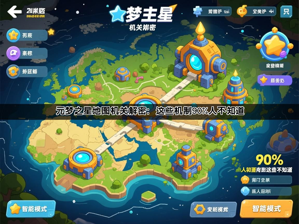 元梦之星地图机关解密：这些机制90%人不知道