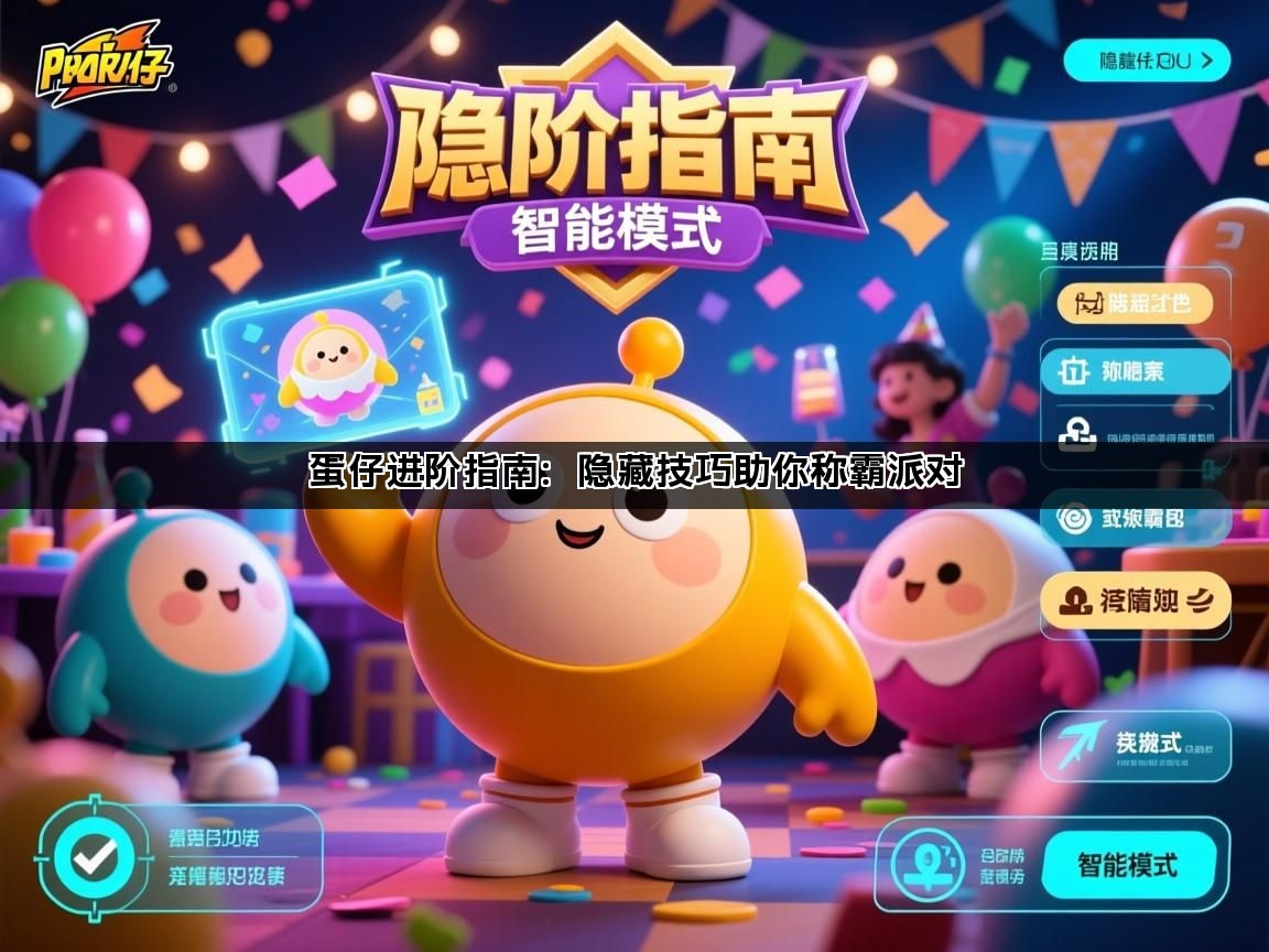 蛋仔进阶指南：隐藏技巧助你称霸派对(图1)