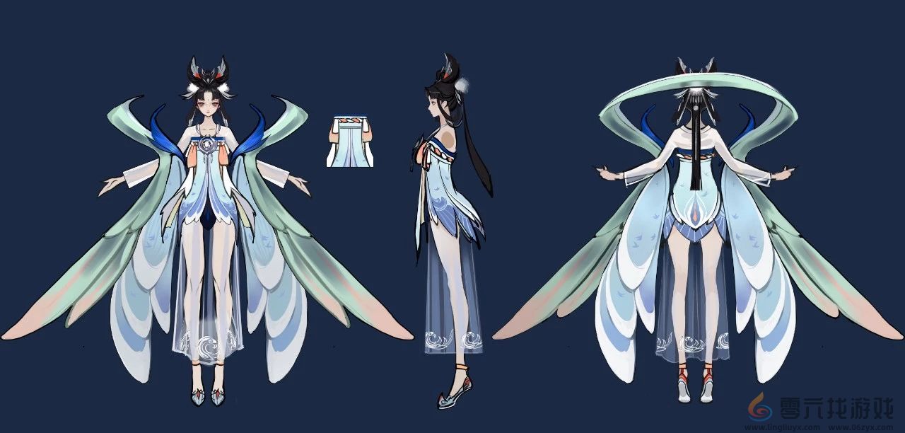 《王者荣耀》情人节限定皮肤如梦令设计思路分享(图3)