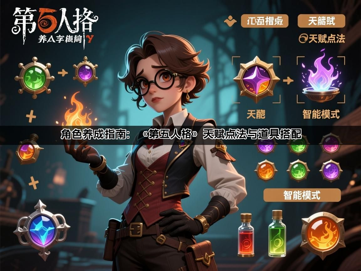 角色养成指南：《第五人格》天赋点法与道具搭配(图1)