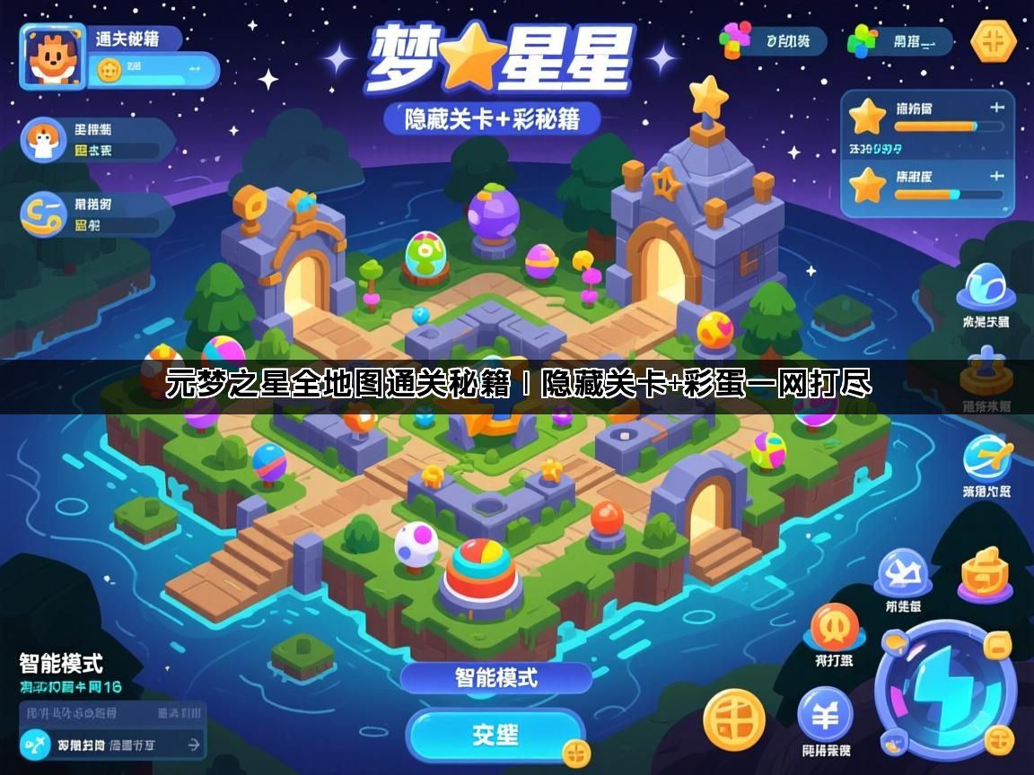 元梦之星全地图通关秘籍｜隐藏关卡+彩蛋一网打尽
