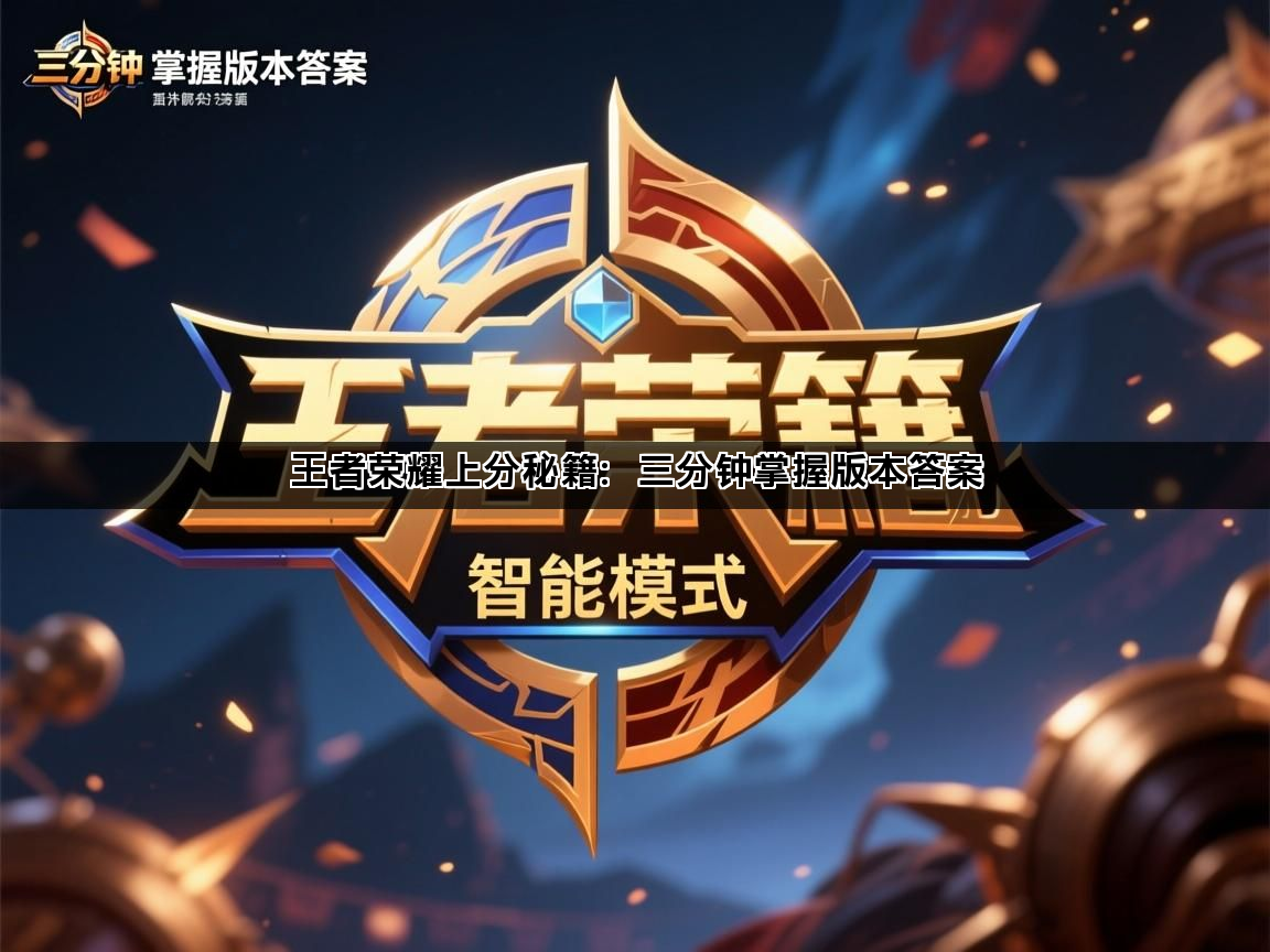 王者荣耀上分秘籍：三分钟掌握版本答案