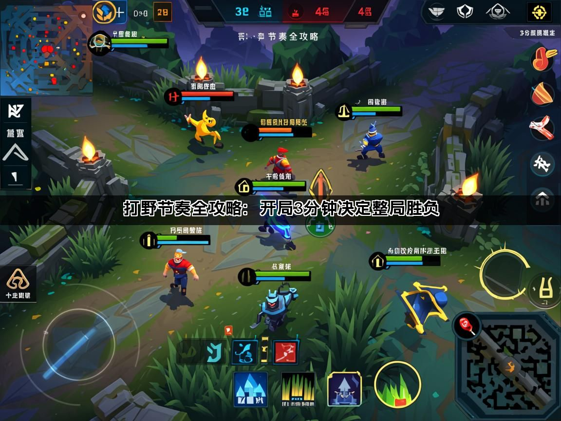 打野节奏全攻略：开局3分钟决定整局胜负
