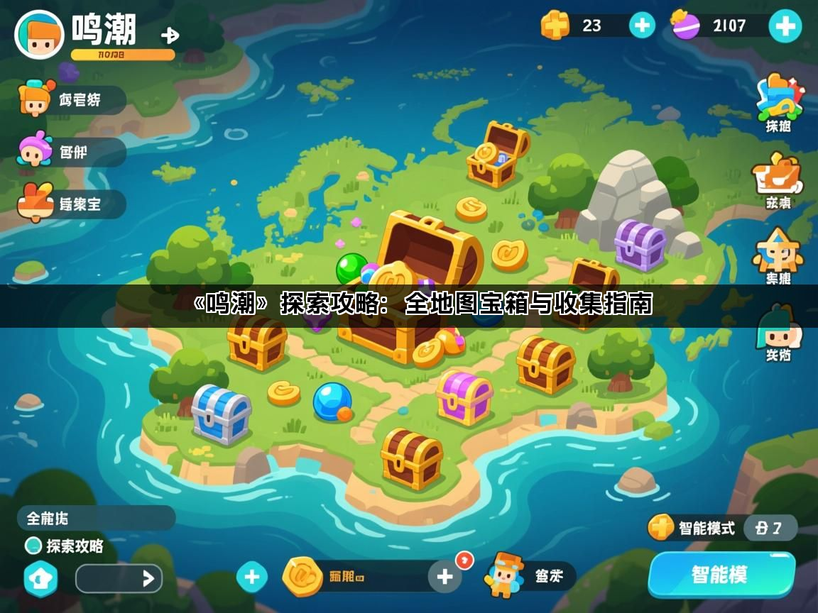 《鸣潮》探索攻略：全地图宝箱与收集指南(图1)