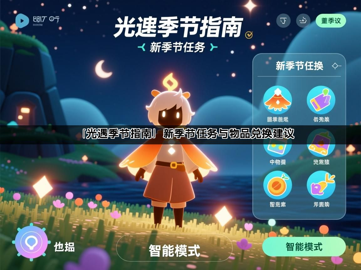 「光遇季节指南」新季节任务与物品兑换建议(图1)