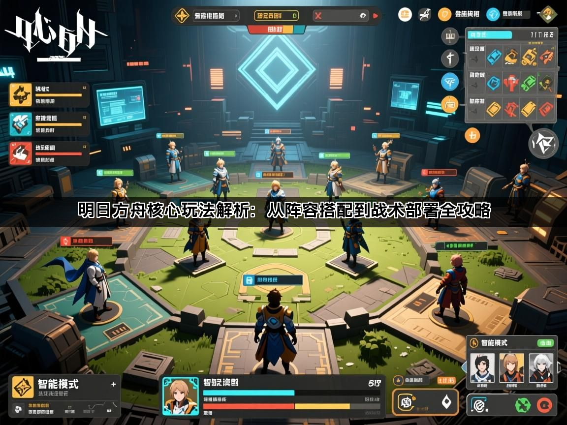 明日方舟核心玩法解析：从阵容搭配到战术部署全攻略(图1)