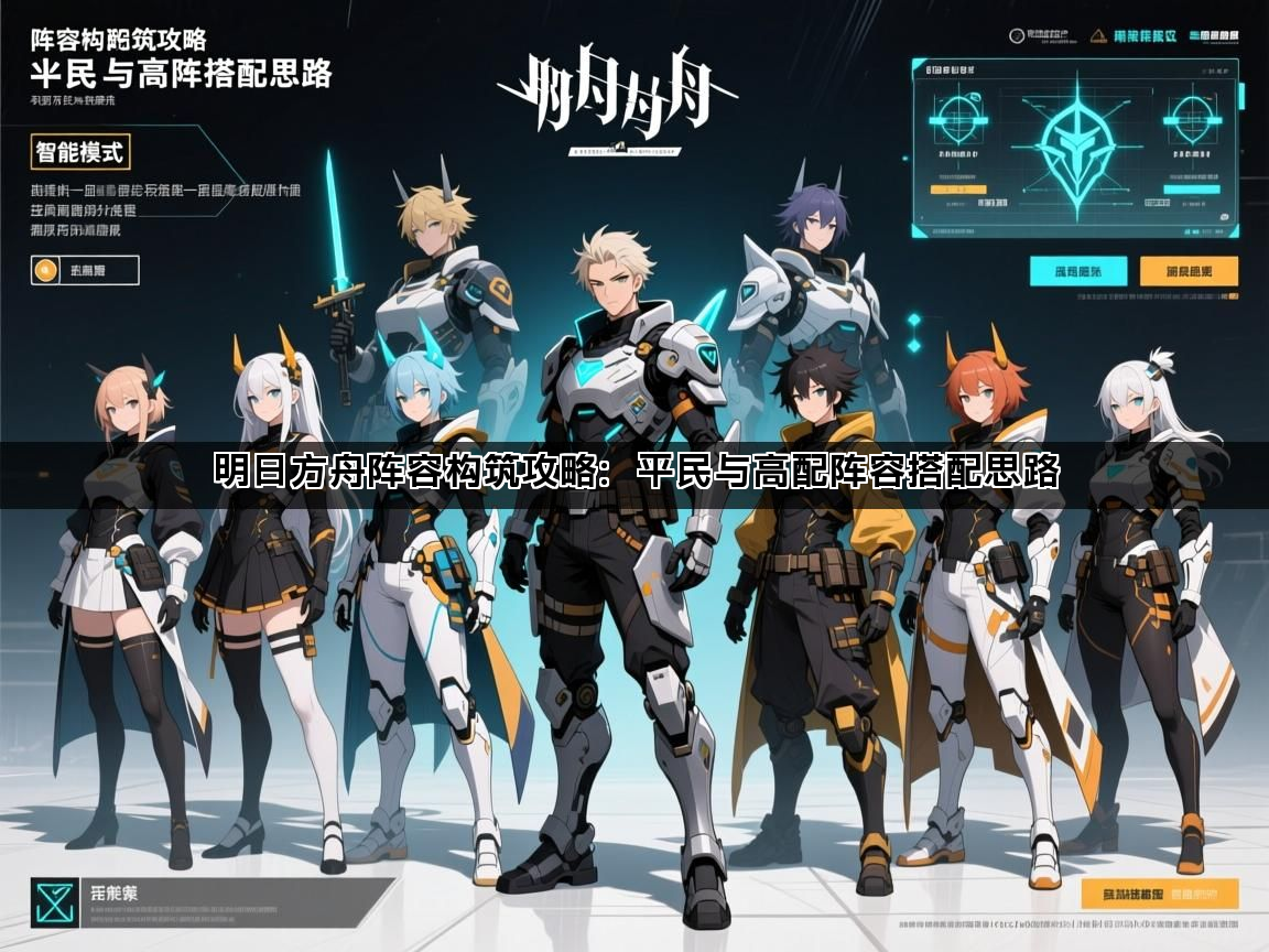 明日方舟阵容构筑攻略：平民与高配阵容搭配思路(图1)