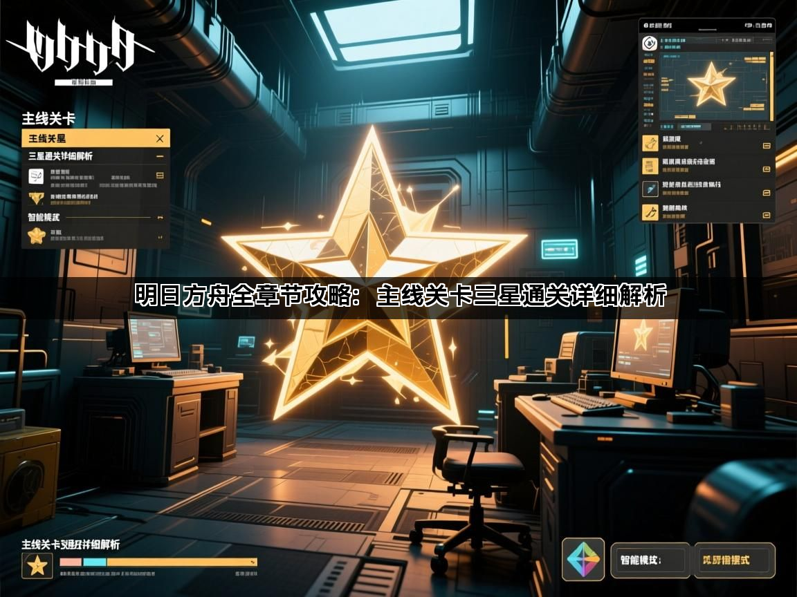 明日方舟全章节攻略：主线关卡三星通关详细解析(图1)