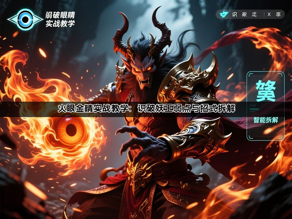 火眼金睛实战教学：识破妖王弱点与招式拆解(图1)