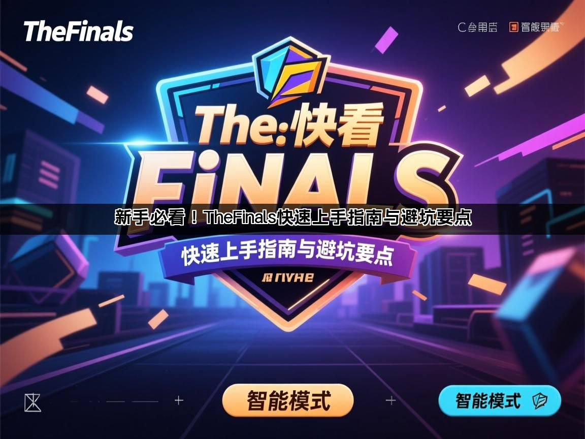新手必看！TheFinals快速上手指南与避坑要点