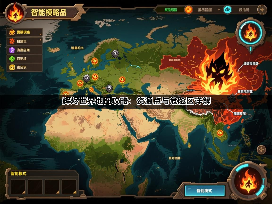 辉烬世界地图攻略：资源点与危险区详解