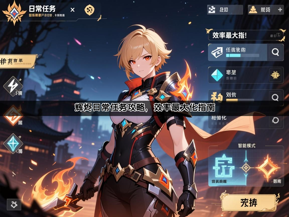 辉烬日常任务攻略，效率最大化指南