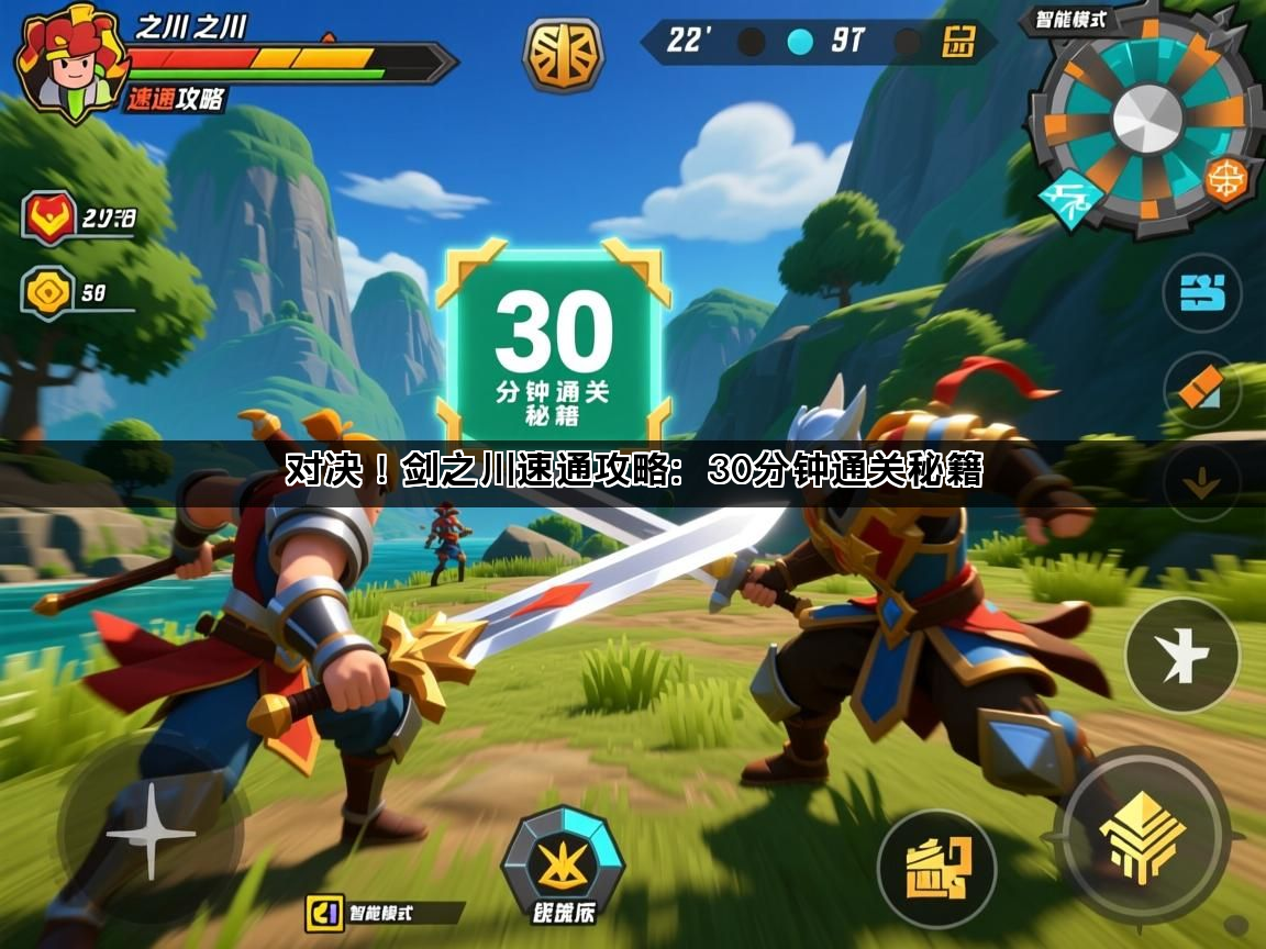 对决！剑之川速通攻略：30分钟通关秘籍