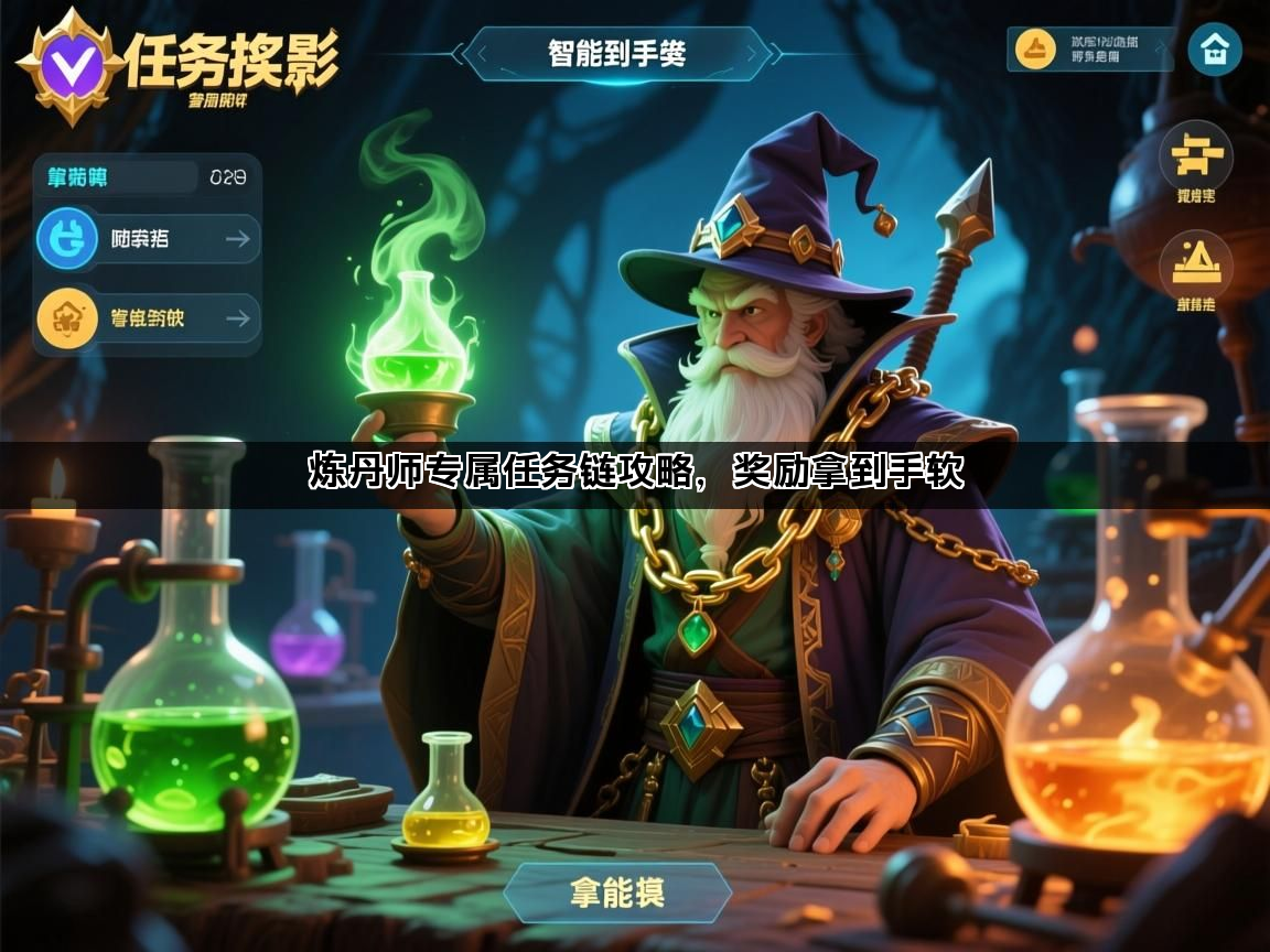 炼丹师专属任务链攻略，奖励拿到手软