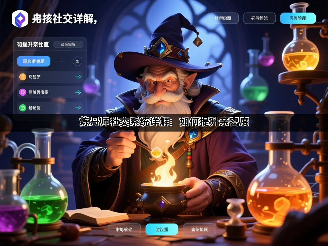 炼丹师社交系统详解：如何提升亲密度