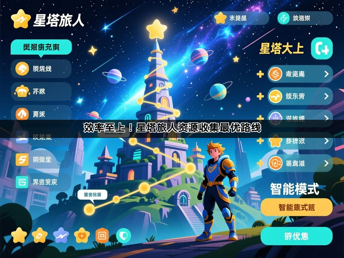 效率至上！星塔旅人资源收集最优路线