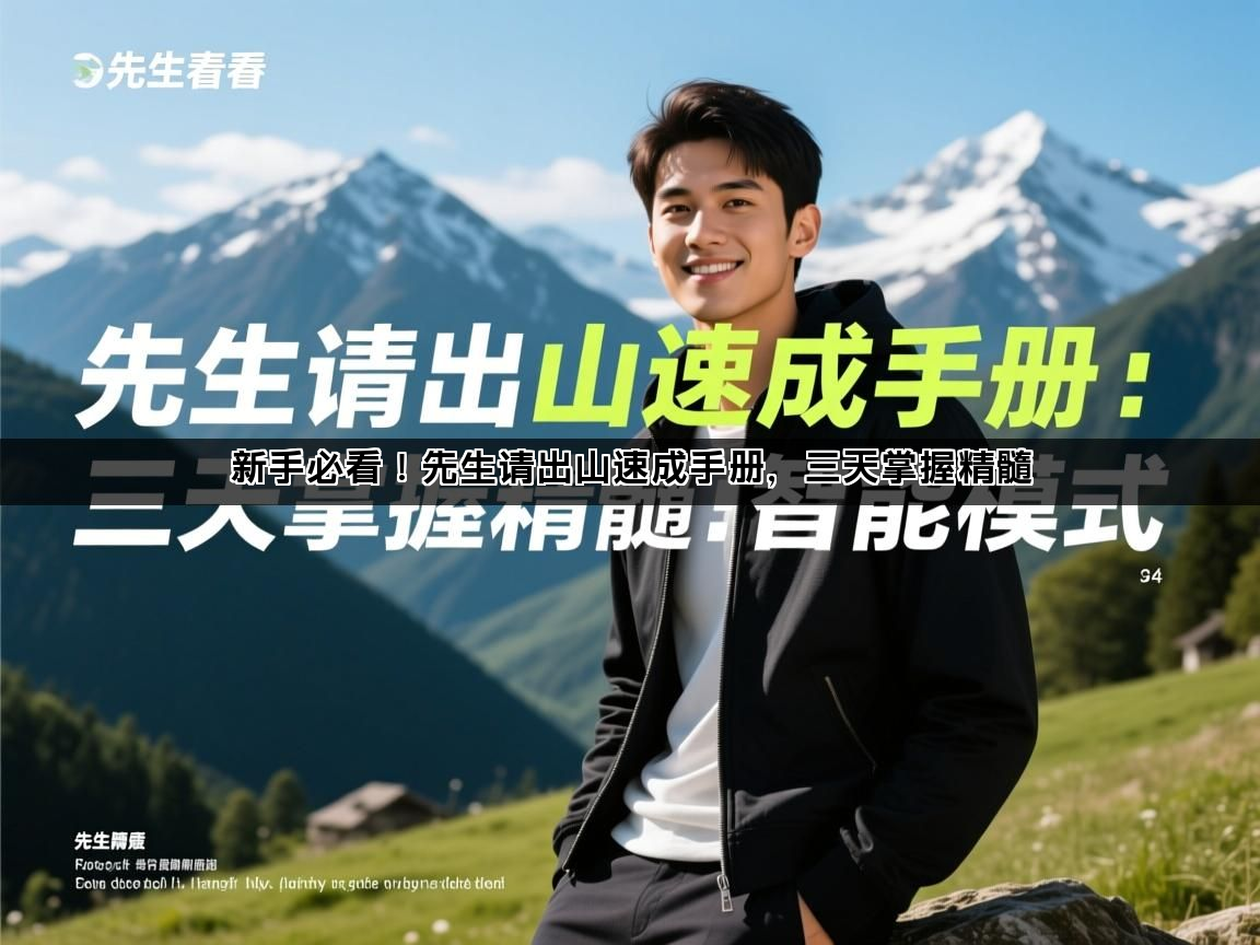 新手必看！先生请出山速成手册，三天掌握精髓