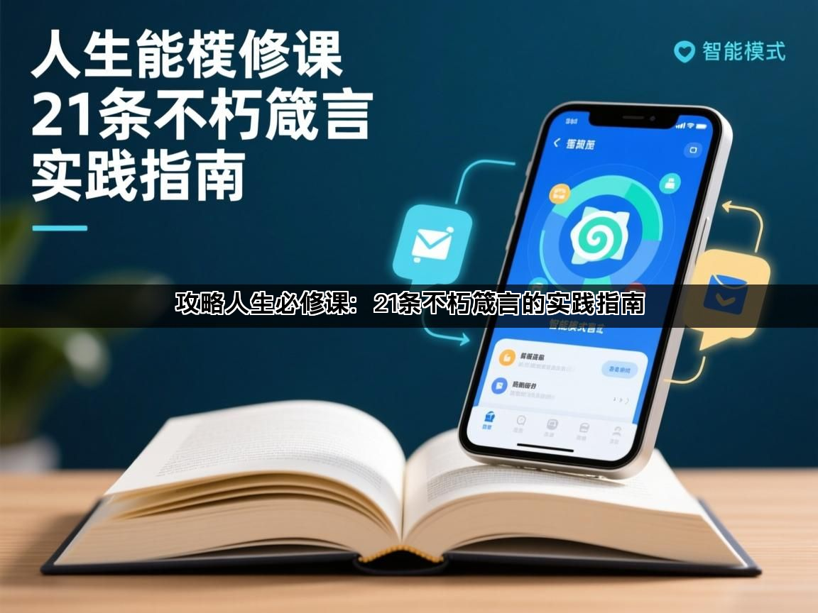 攻略人生必修课：21条不朽箴言的实践指南