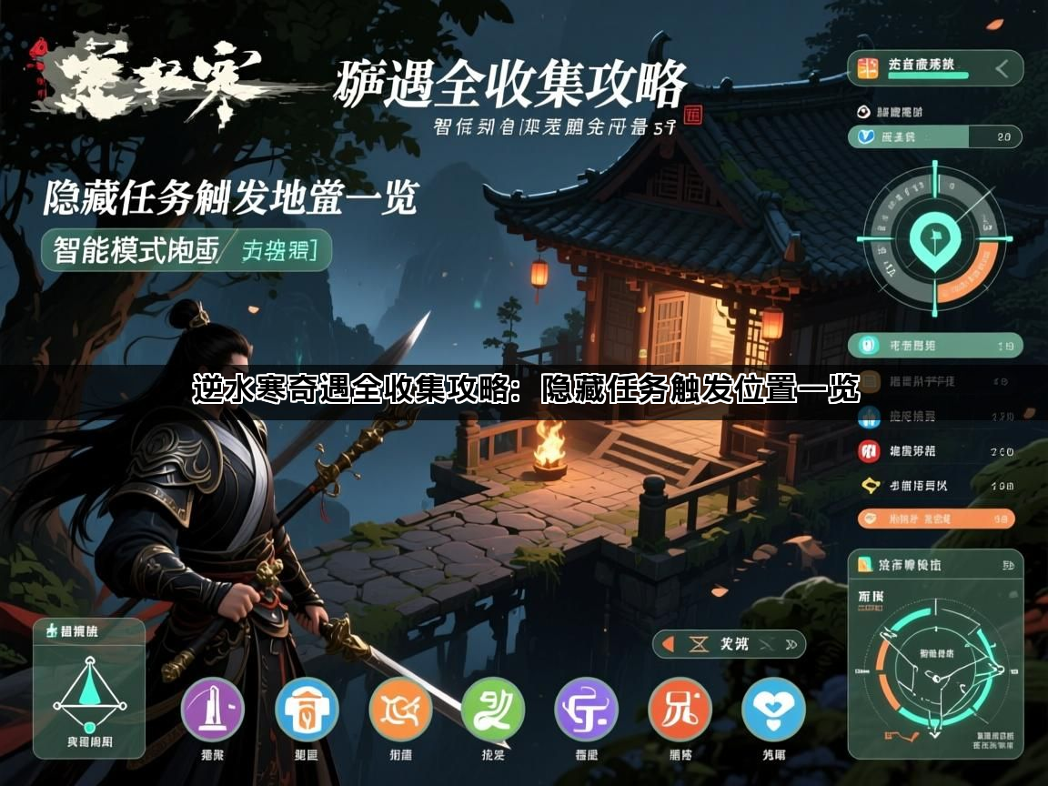逆水寒奇遇全收集攻略：隐藏任务触发位置一览