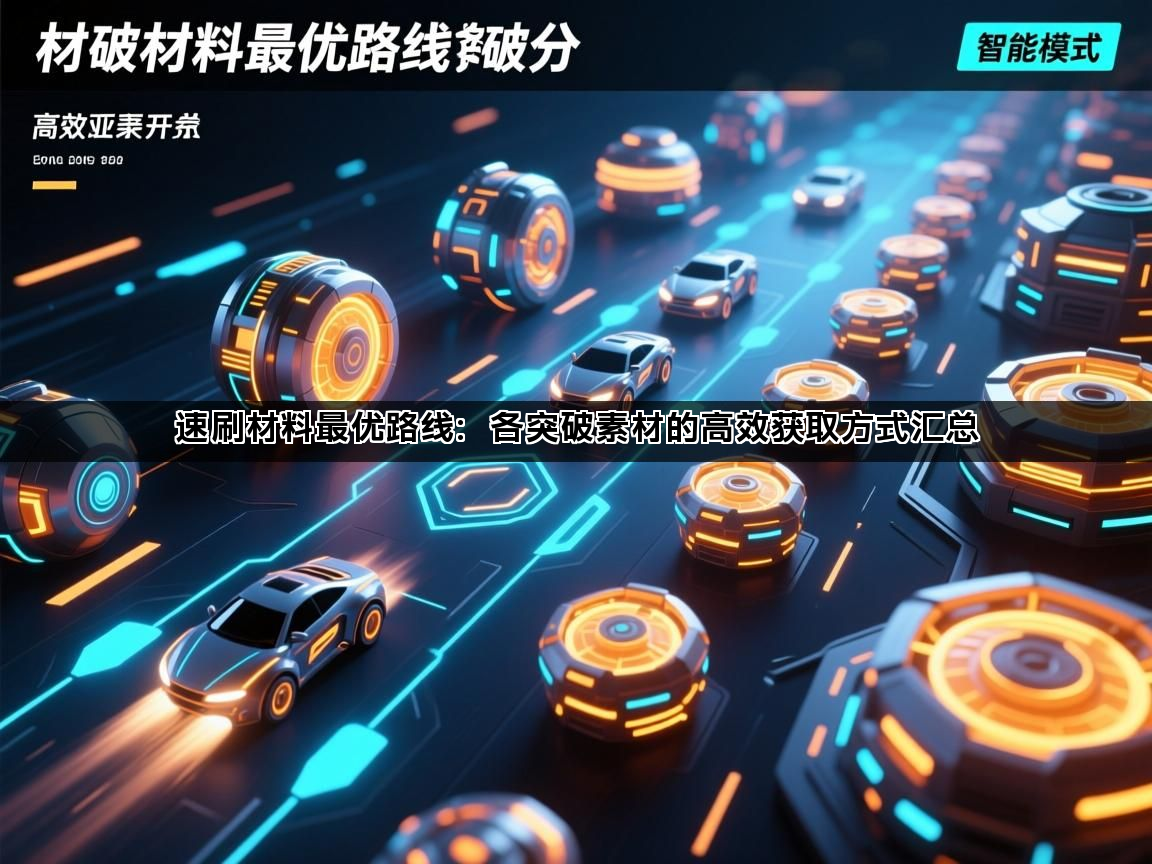 速刷材料最优路线：各突破素材的高效获取方式汇总