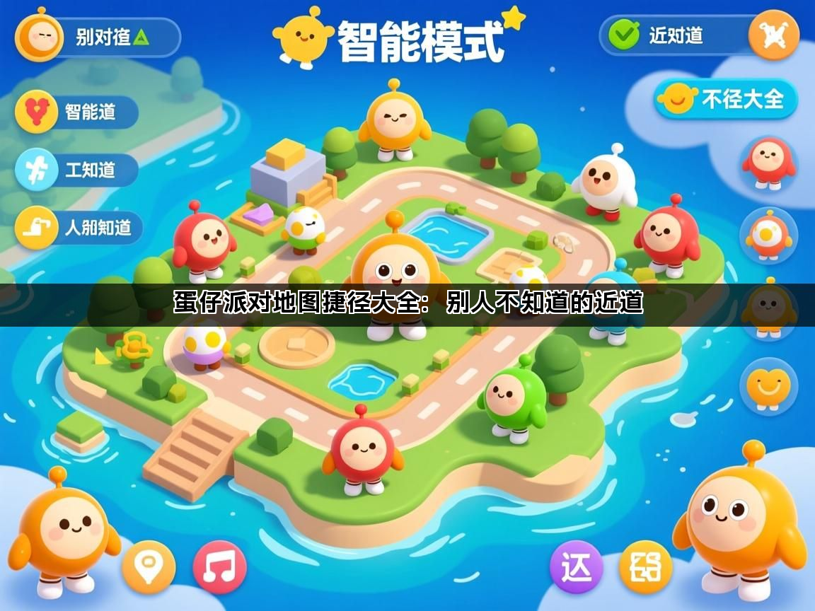 蛋仔派对地图捷径大全：别人不知道的近道