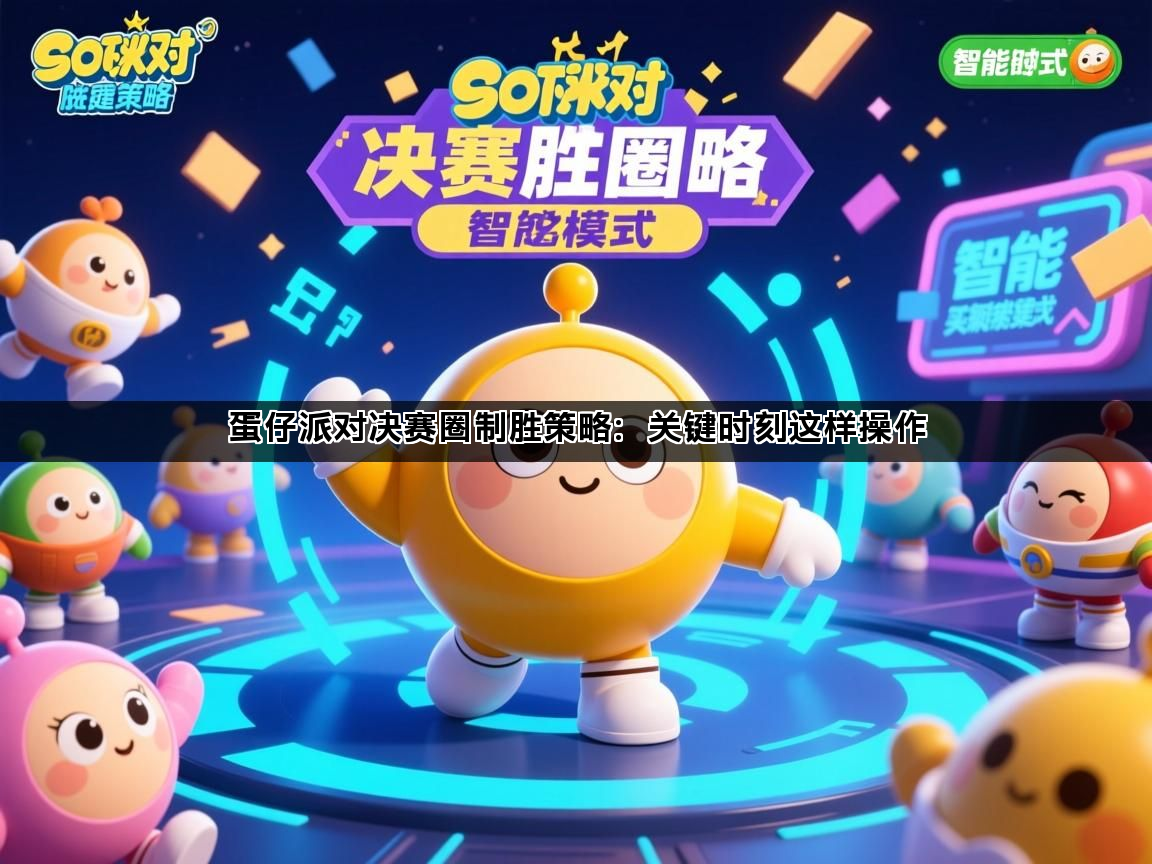 蛋仔派对决赛圈制胜策略：关键时刻这样操作