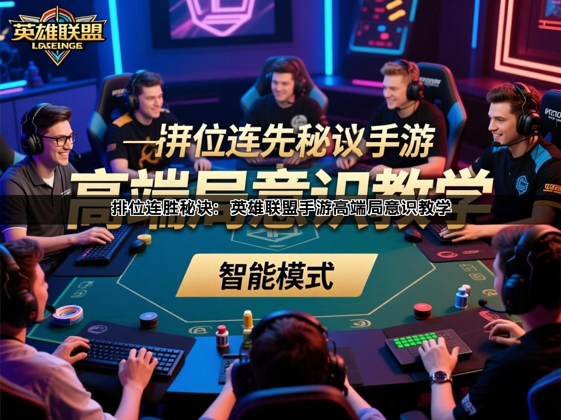 排位连胜秘诀：英雄联盟手游高端局意识教学